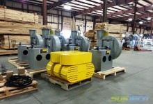 Cincinnati Fan Model HP II for material handling system manufacturer.