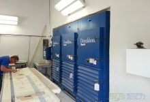 Donaldson Torit Model DWS ambient air dust collectors.