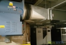 Compressor room ventilation using a 42" Hartzell Series 46 axial fan.