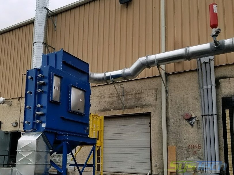 Explosion Protection on a Hybrid Dust/Vapor Mix