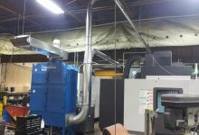 Donaldson Torit Model WSO 25-2 with 15 HP fan and silencer - Oil mist off CNC's
