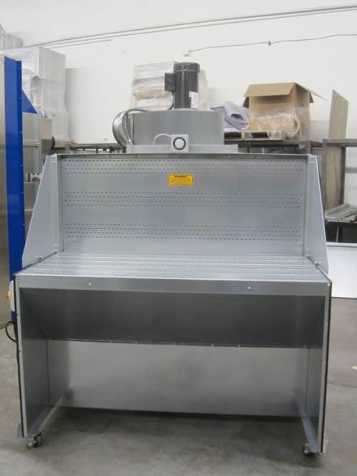 Downdraft Tables w/ Tabletop and Back Panel Exhaust