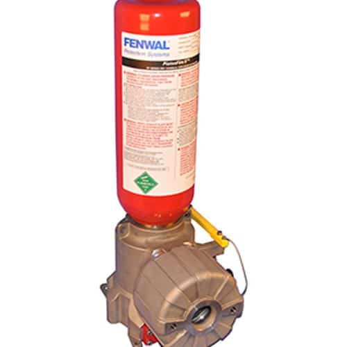 Explosion Suppression Systems - IEP Technologies - PistonFire Suppressor