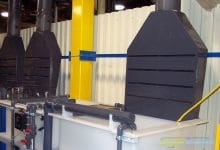 PVC backdraft slotted hood