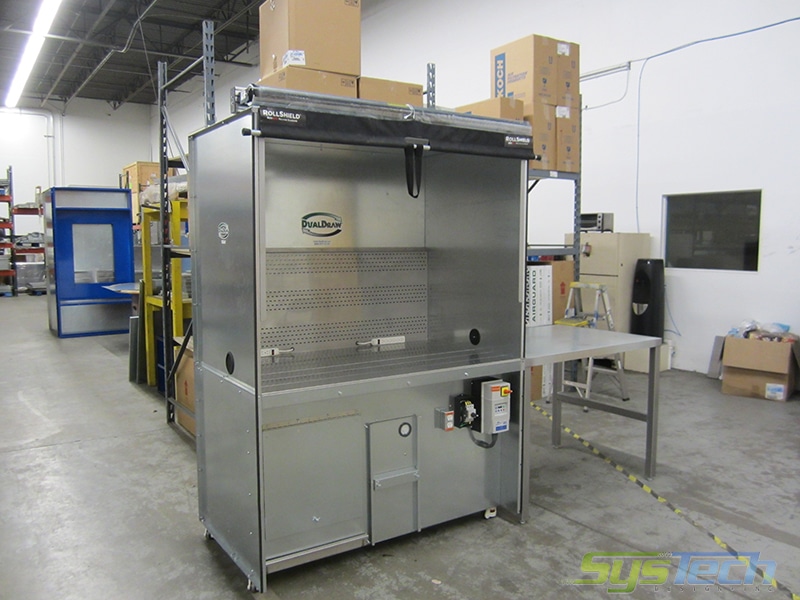 Enclosed Downdraft Table