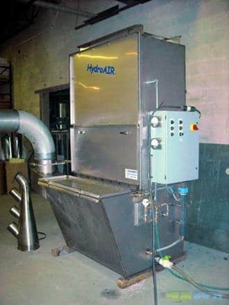 Downdraft Table With Integral Dust Collector