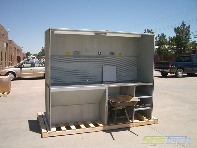 Downdraft Bench for Materials Testing