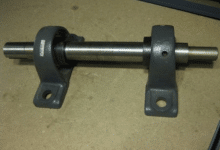 Replacement Shaft and Bearings