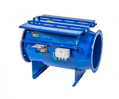 Explosion Isolation Flap Valves - IEP Technologies - Model IFV-M
