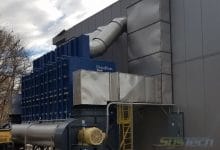 DUst collector on weld smoke