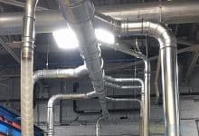 Clamp together duct system.