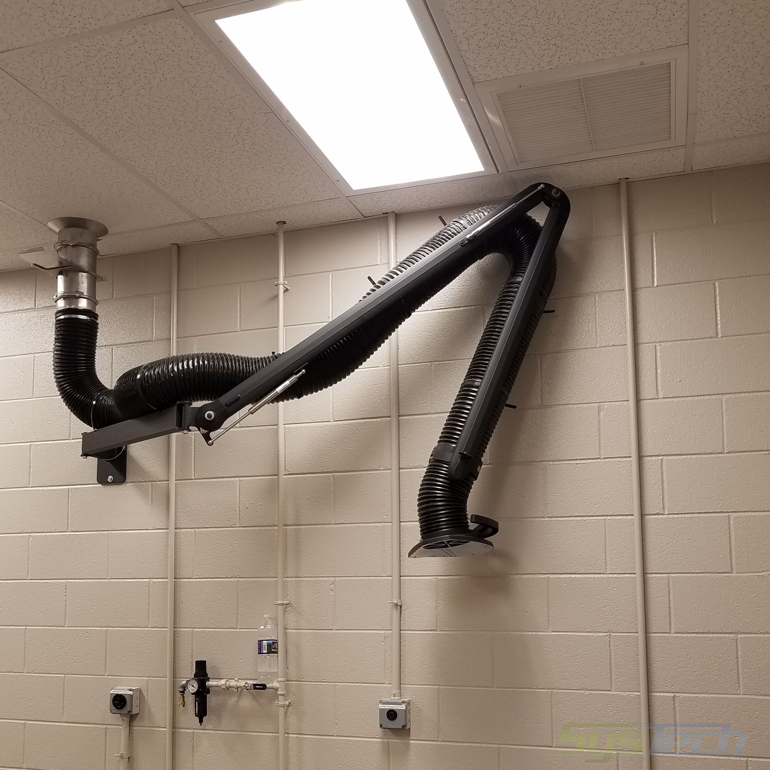 Extraction Arms Flexible arms Weld smoke Collection