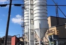 Explosion Vents on a bucket elevator.