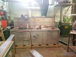 Downdraft Bench on Grinding Application