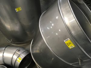 Union Labeled Duct