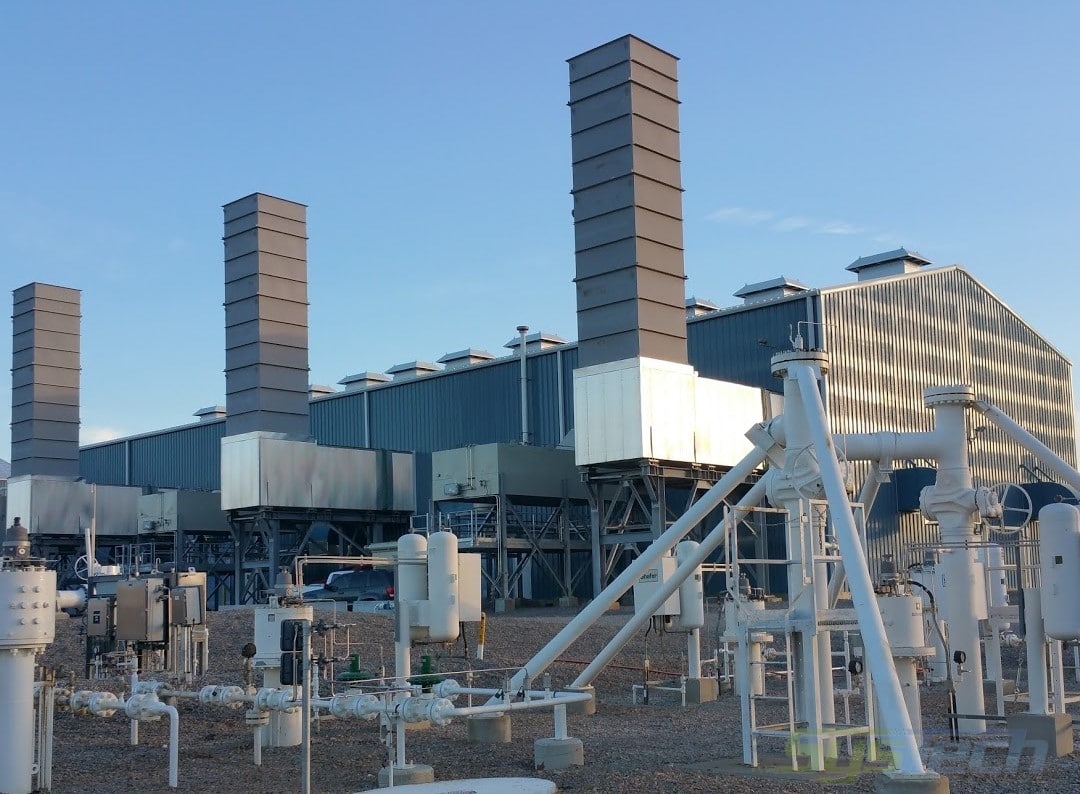 Compressor Building Attenuated Roof Exhausters