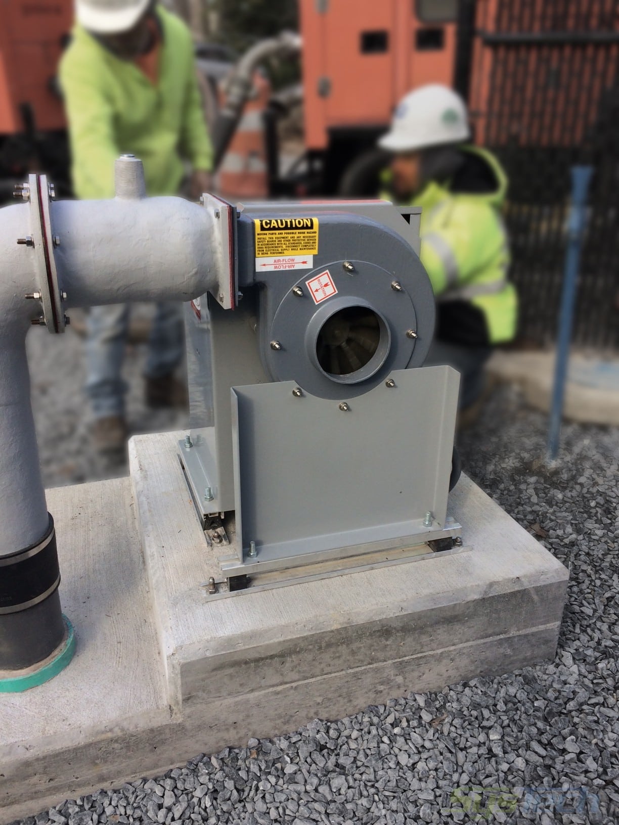 Hartzell FRP Wet Well Fan