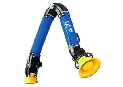 Fume Extraction Arms - IAP Products - Bench Mount