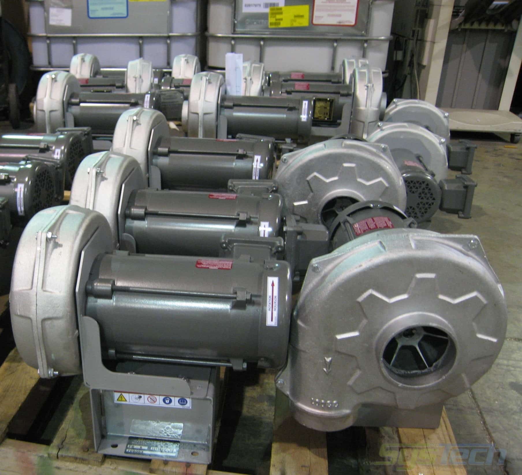 OEM Cast Aluminum Pressure Blowers for Dust Collectors