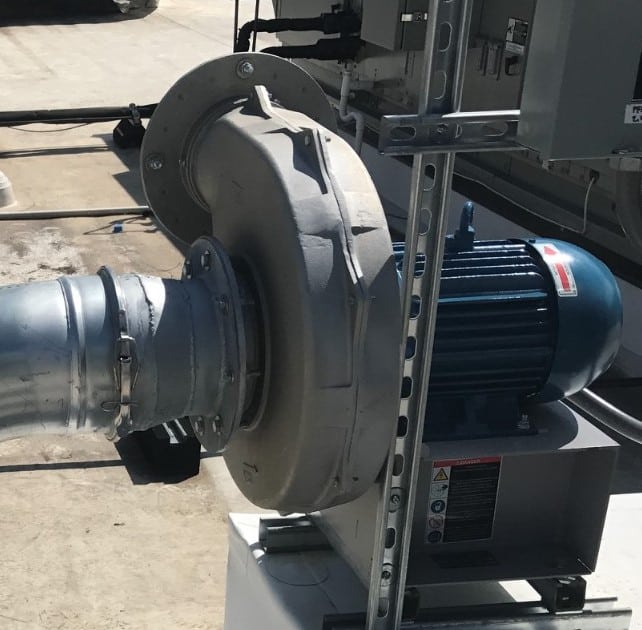CFV Model PB Cast Aluminum Pressure Blower