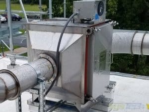 HEPA assembly BIBO 1x1