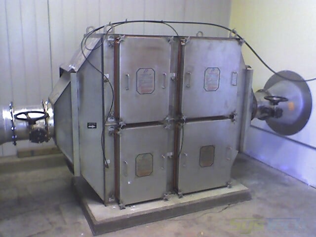 BIBO HEPA Filter Housing with Isolation Dampers