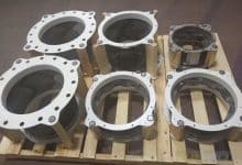 Flexible Connectors on pallet