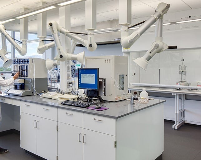 Extraction Arms in a Laboratory Setting
