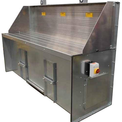 Downdraft Bench with Top and Back Ventilation