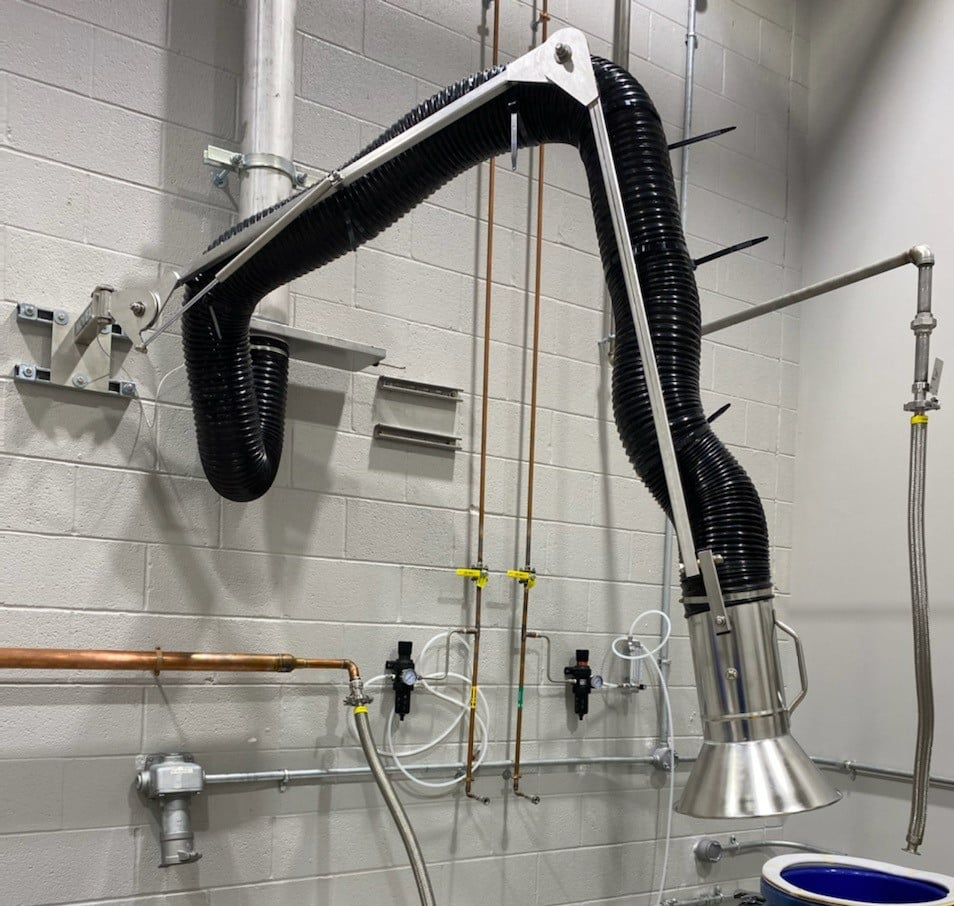 Industrial Fume and Dust Extraction Arm