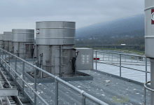 Hartzell Air Movement Series 69 Roof Exhaust Fans with Swing Out Feature