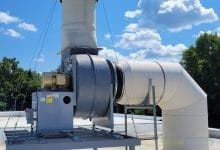 Hartzell Air Movement Fiberglass (FRP) Fan and stack