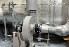 Fan inlet vibration isolation