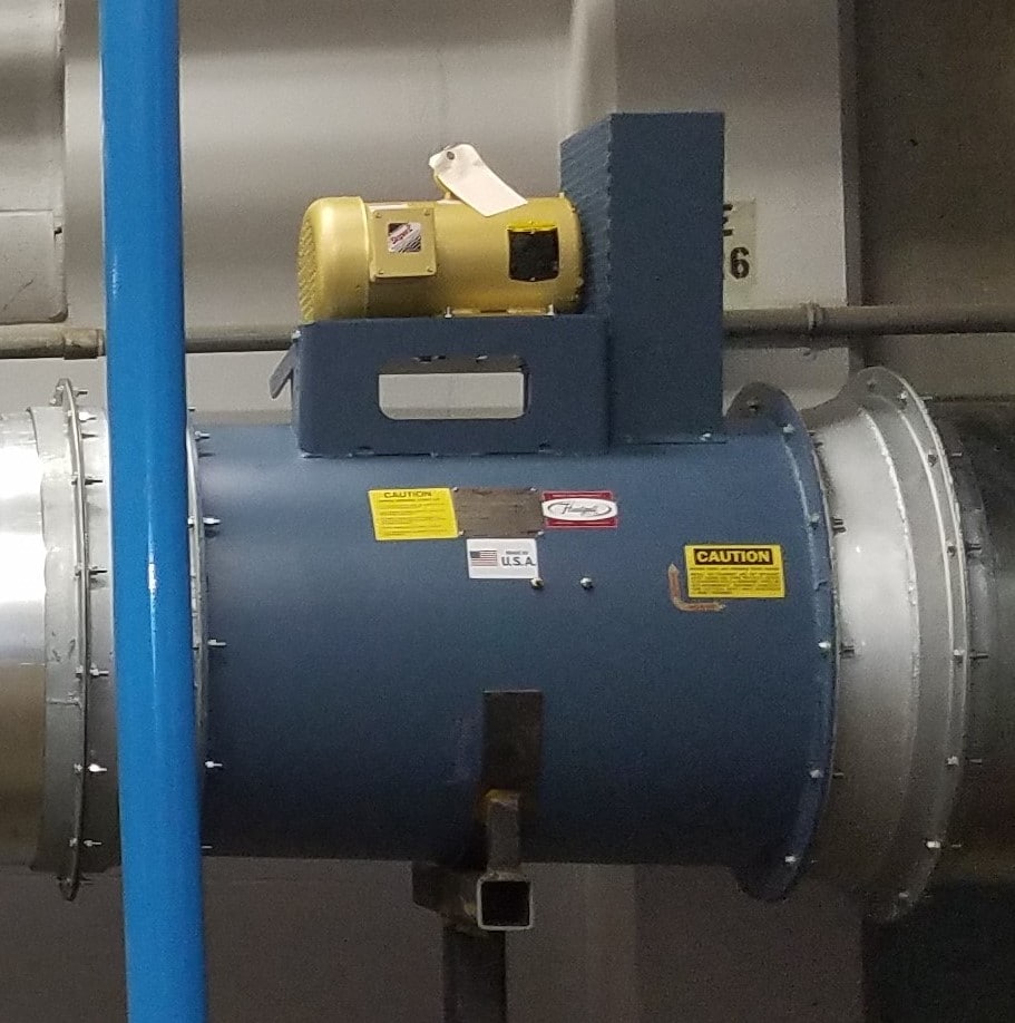Hartzell Model S54-26 Belt Drive Vaneaxial Fan