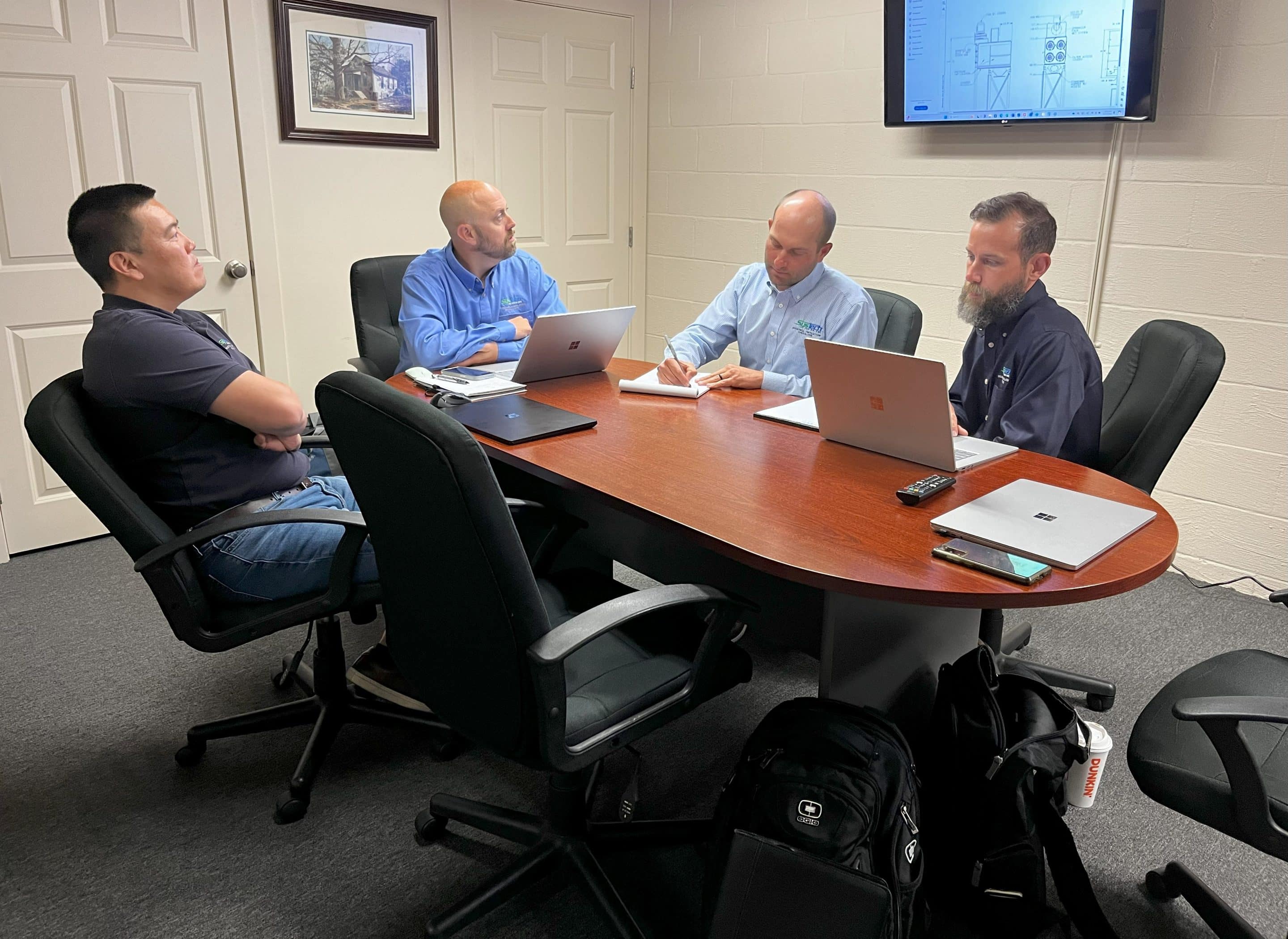 Project meeting at SysTech.