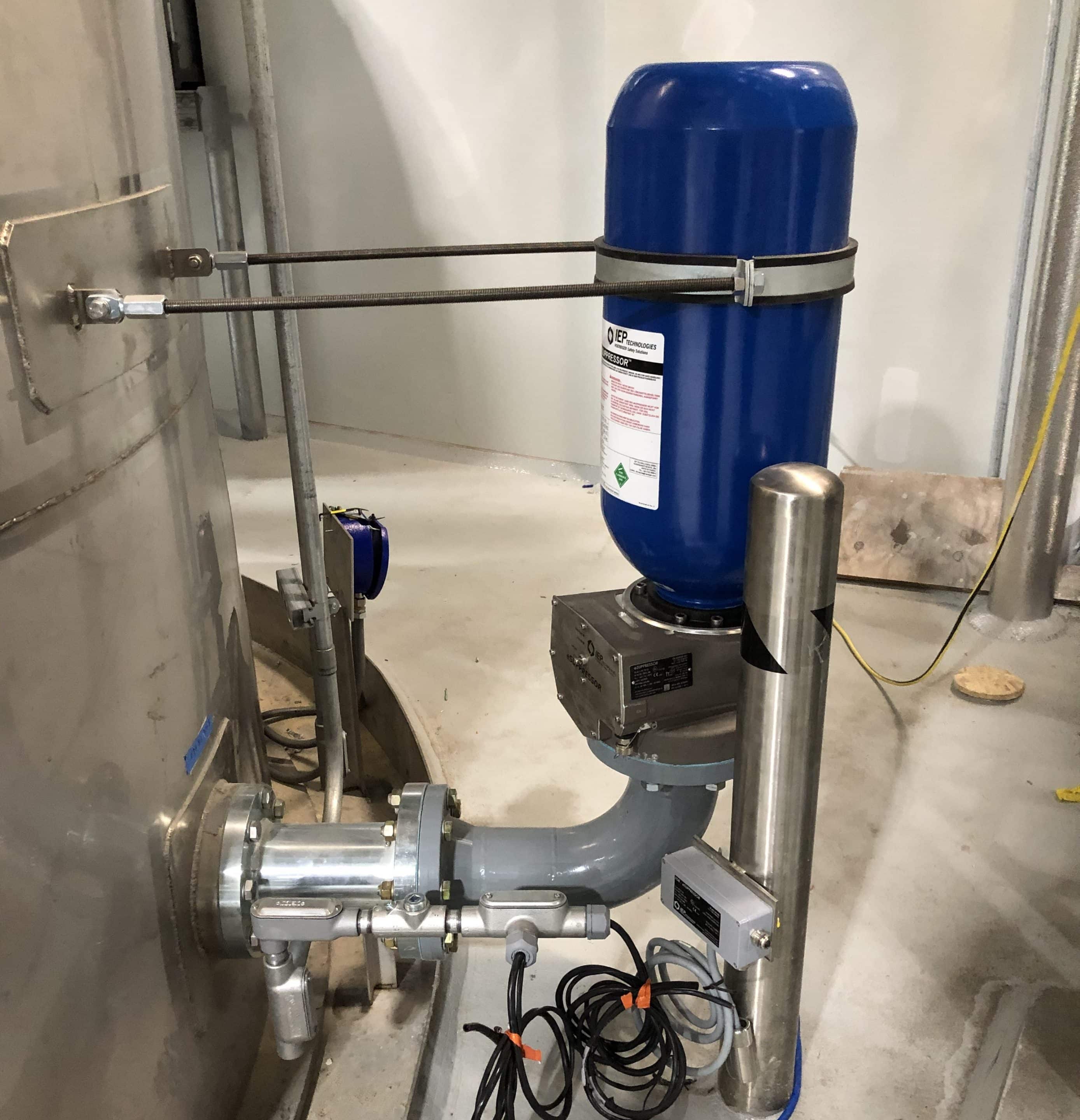 Explosion Protection on Dryer