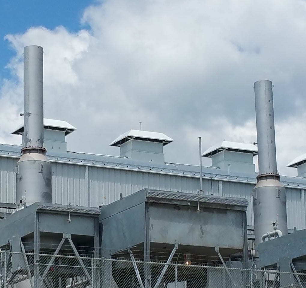 Attenuated powered exhaust roof modules