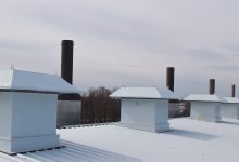 Attenuated roof exhausters