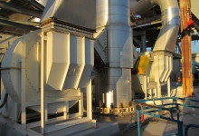 Mineral Processing Baghouse Fans, AirPro Model IEAH 643, 35,000 ACFM @ 20” WG and 350ºF. Motor is 200 HP.