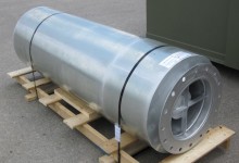 Reactive-absorptive intake silencer