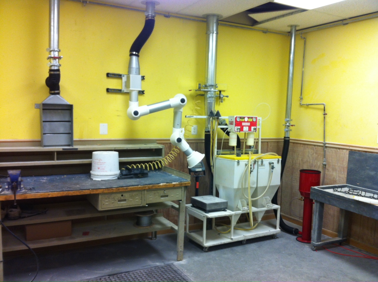 Extraction Arms Flexible arms Weld smoke Collection